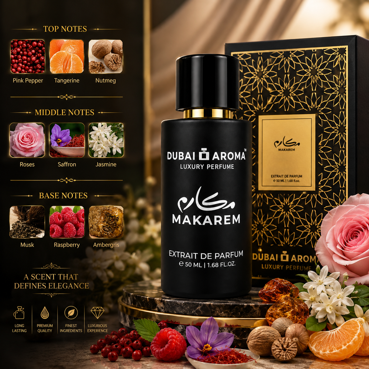 MAKAREM EXTRA LONG LASTING PERFUME 50 ML
