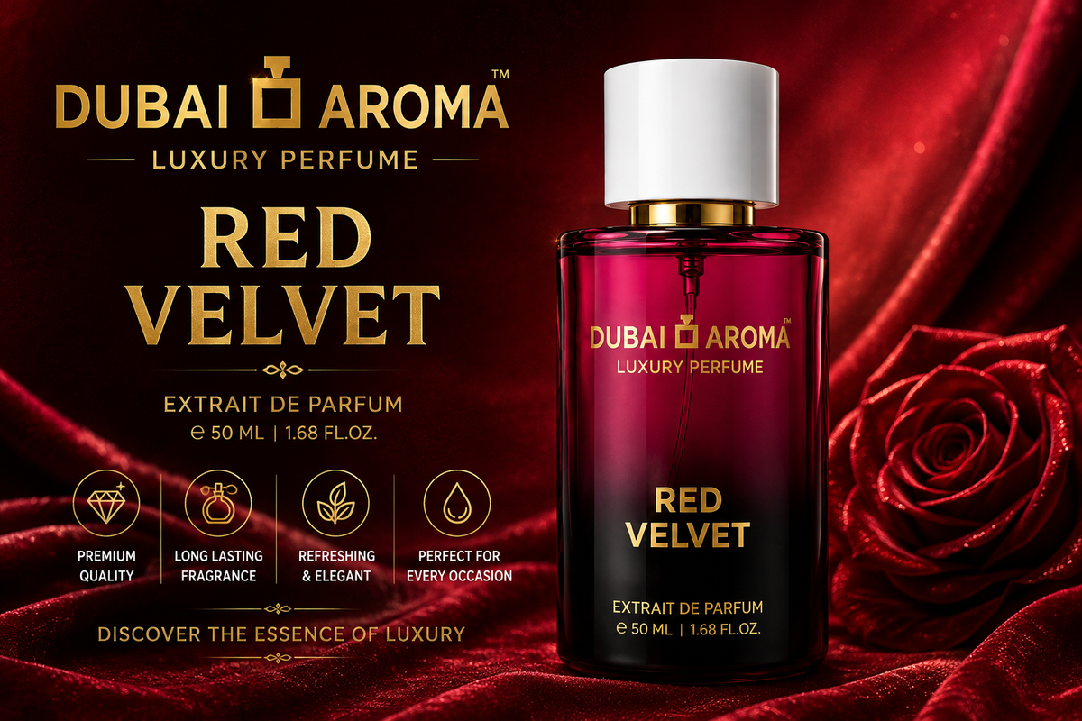 RED VELVET LONG LASTING & LUXURY PERFUME 50 ML