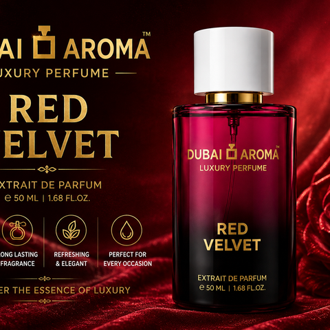 RED VELVET LONG LASTING & LUXURY PERFUME 50 ML