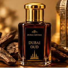 Dubai Aroma attar concept mockup