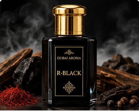 Dubai Aroma attar concept mockup
