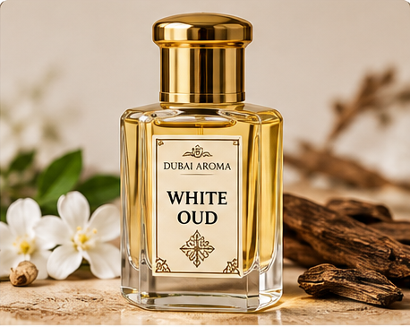 Dubai Aroma attar concept mockup